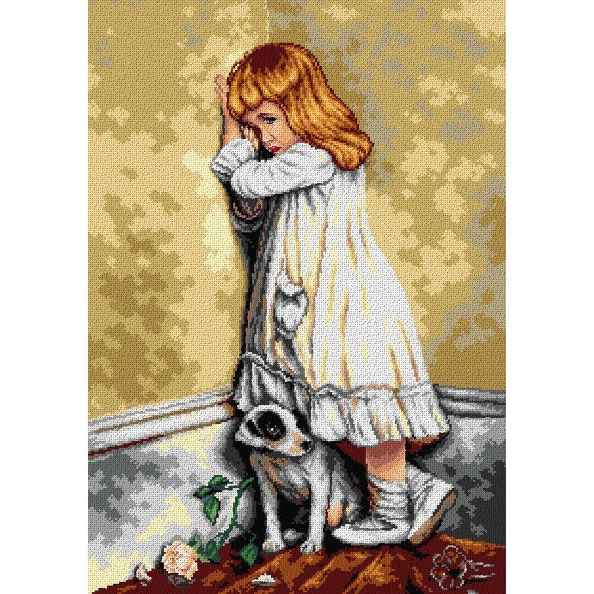 Orchidea In Disgrace Counted Cross Stitch Kit